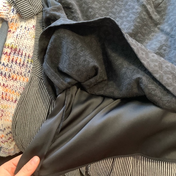 THEORY Black Sleeveless Quilted Wool Career Top - Picture 5 of 7